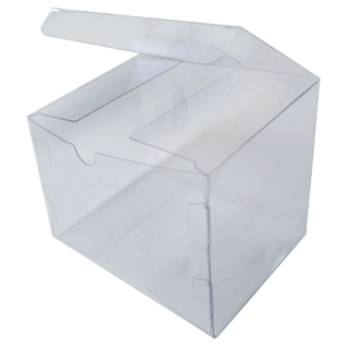 Коробка из прозрачного гибкого пластика